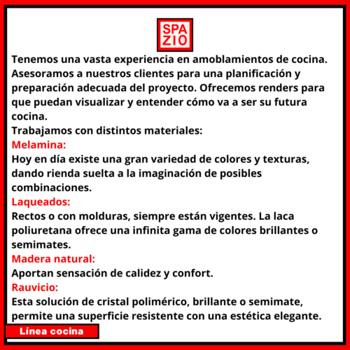 Línea cocina